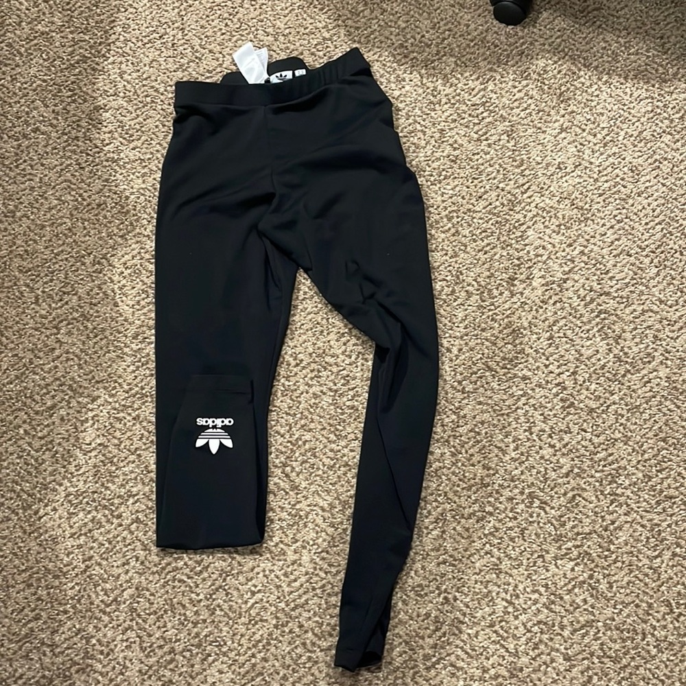Black Adidas leggings medium